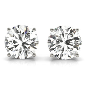 (1/4 Cttw) .12 Ct 4 Prong Wire Earrings