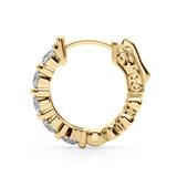 Single-Row Vault Lock Hoops - alt view