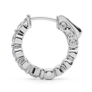 Single-Row Vault Lock Hoops - alt view