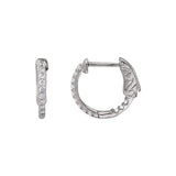 The Ines — Round Hoop Earrings - Yellow