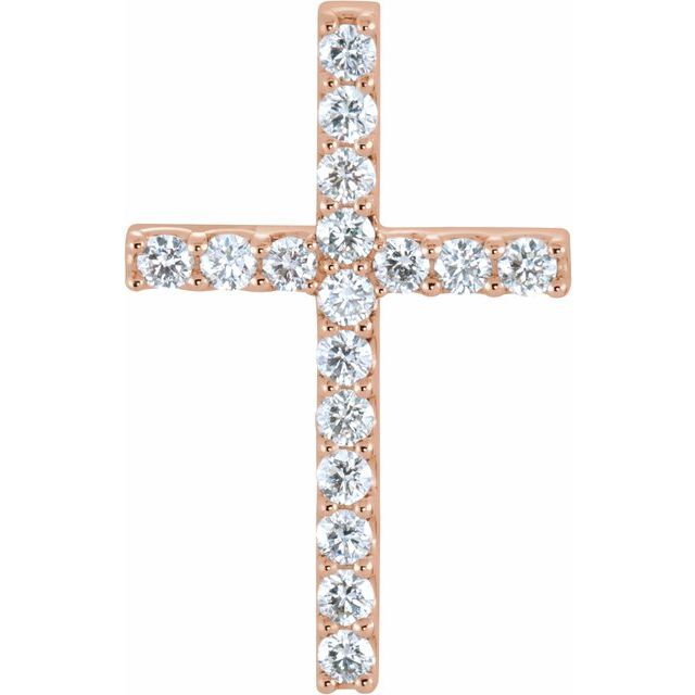 The Amoret — Round Cross Petite Pendant - Yellow