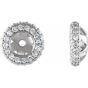 The Junia — Halo Earrings - Rose