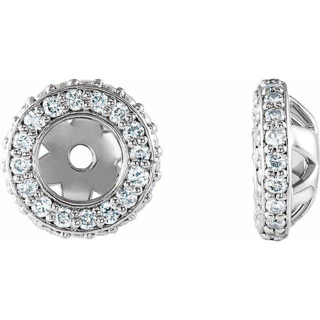 The Junia — Halo Earrings - Rose