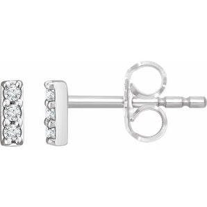 The Nolia — Round Diamond Earrings - Yellow