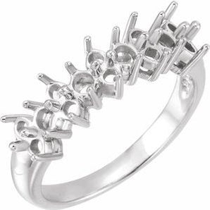 The Chiara Anniversary Band — Rose Gold