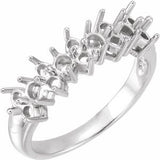 The Chiara Anniversary Band — Rose Gold