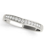 wedding bands curved bands 50262 w