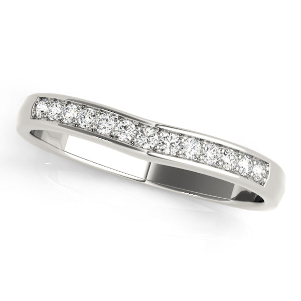 wedding bands curved bands 50262 w