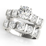 Single-Row Prong-Set Engagement Ring - alt view