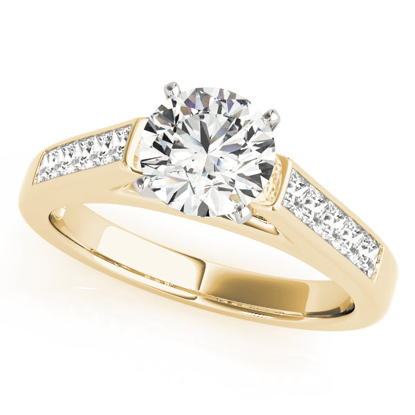 Fancy Shape Princess Engagement Ring (50308-C-E)