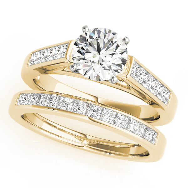 Fancy Shape Princess Engagement Ring (50308-C-E)