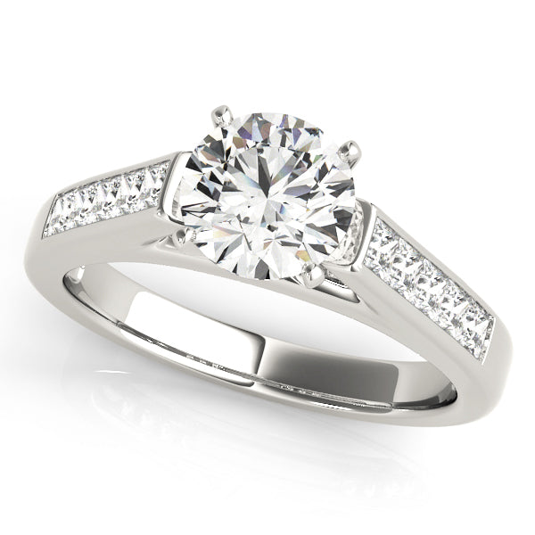 Fancy Shape Princess Engagement Ring (50308-C-E)