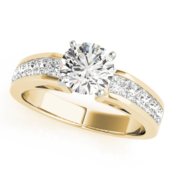 Fancy Shape Princess Engagement Ring (50317-E)