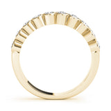Wedding Bands Bezel-Set - alt view