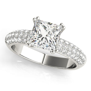 Pave Engagement Ring (50358-E)