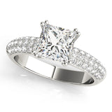 Pave Engagement Ring (50358-E)