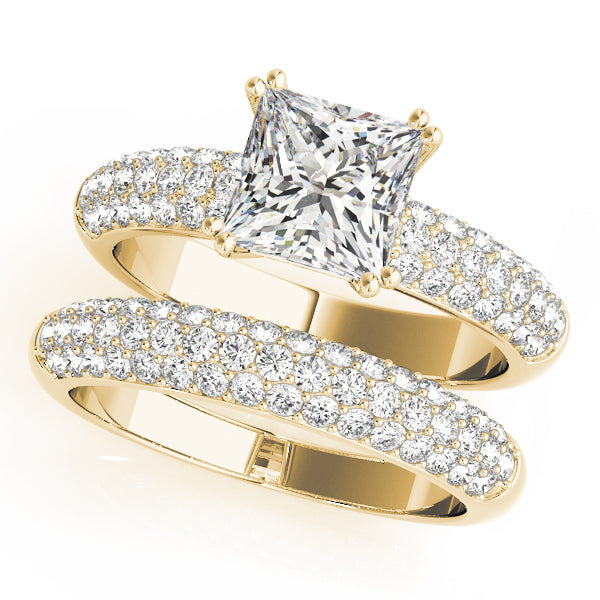 Pave Engagement Ring (50358-E)
