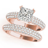 Pave Engagement Ring (50358-E)