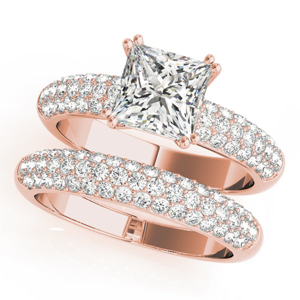 Pave Engagement Ring (50358-E)