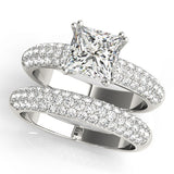 Pave Engagement Ring (50358-E)