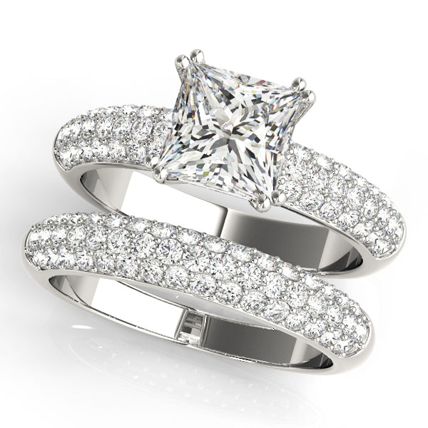 Pave Engagement Ring (50358-E)