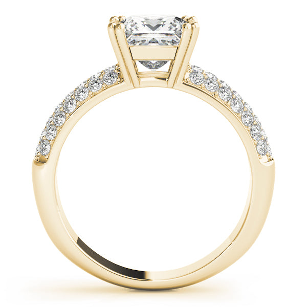 Pave Engagement Ring (50358-E)