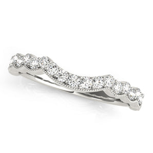 Wedding Band Curved Bands (50484)