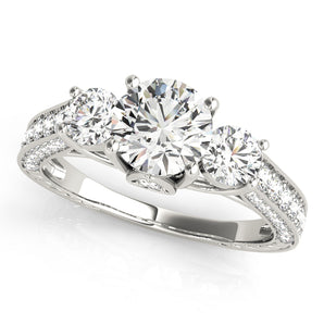 2 ctw Round Three Stone Engagement Ring (50509-E)