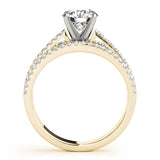 Multirow Engagement Ring - alt view