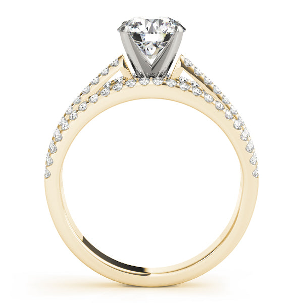 Multirow Engagement Ring - alt view