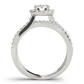 Halo Engagement Ring (Round Center) - alt view