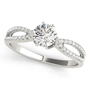 Round Multirow Engagement Ring