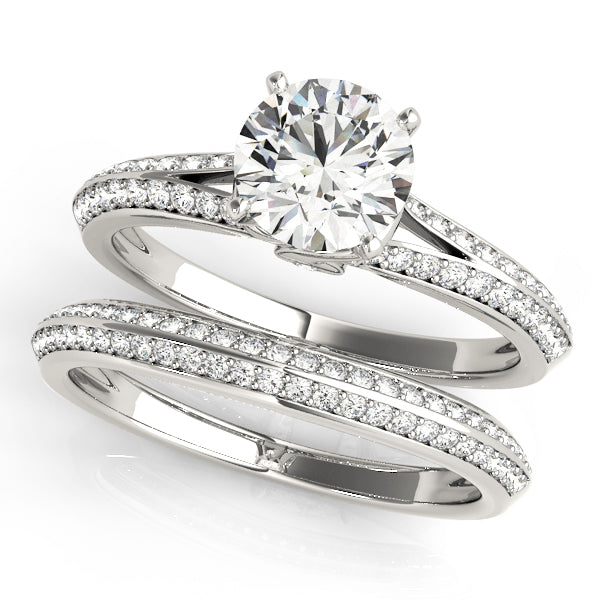 Multirow Engagement Ring - alt view