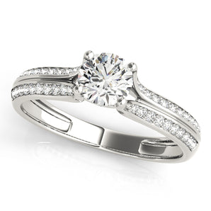 Round Multirow Engagement Ring
