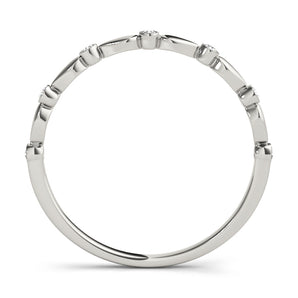 Wedding Bands Bezel-Set - alt view
