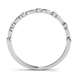 Wedding Bands Bezel-Set - alt view