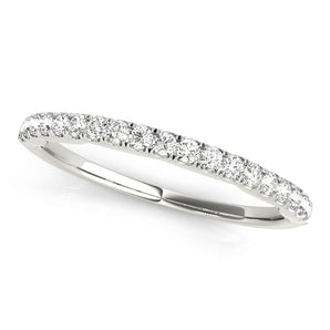 wedding bands prong set 50574 w
