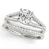 Multirow Engagement Ring - alt view