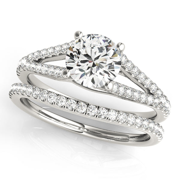 Multirow Engagement Ring - alt view