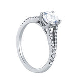 Multirow Engagement Ring - alt view