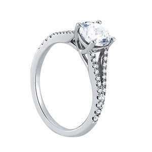 Multirow Engagement Ring - alt view