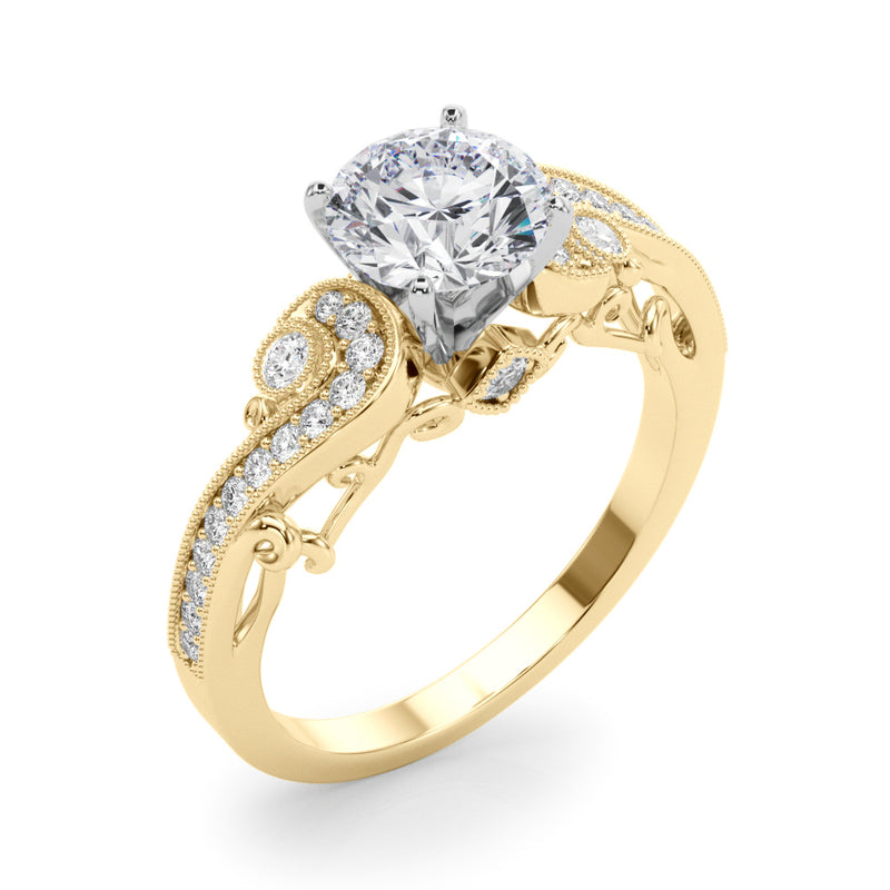 Antique Engagement Ring - alt view