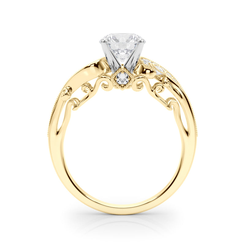 Antique Engagement Ring - alt view