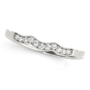 wedding bands curved bands 50781 w