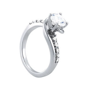 Bypass Engagement Ring - alt view