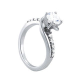 Bypass Engagement Ring - alt view