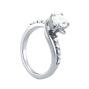 Bypass Engagement Ring - alt view