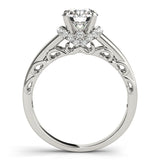 Remounts Any Shape Engagement Ring - alt view