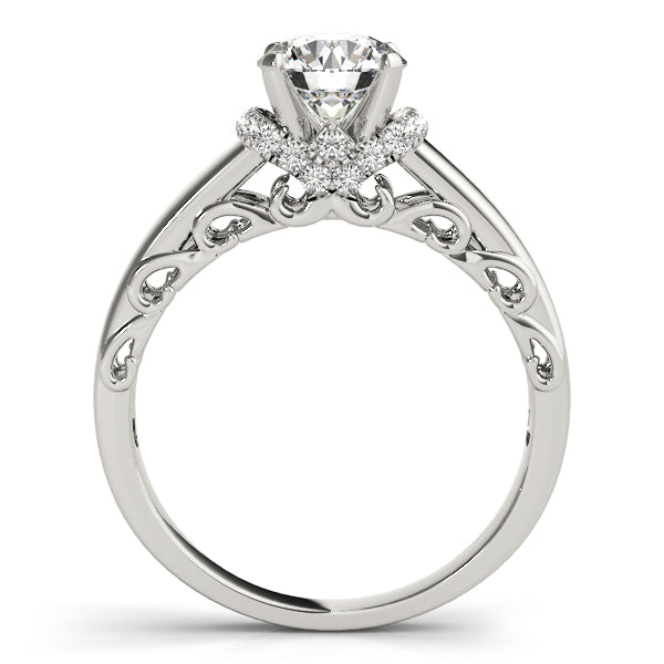 Remounts Any Shape Engagement Ring - alt view