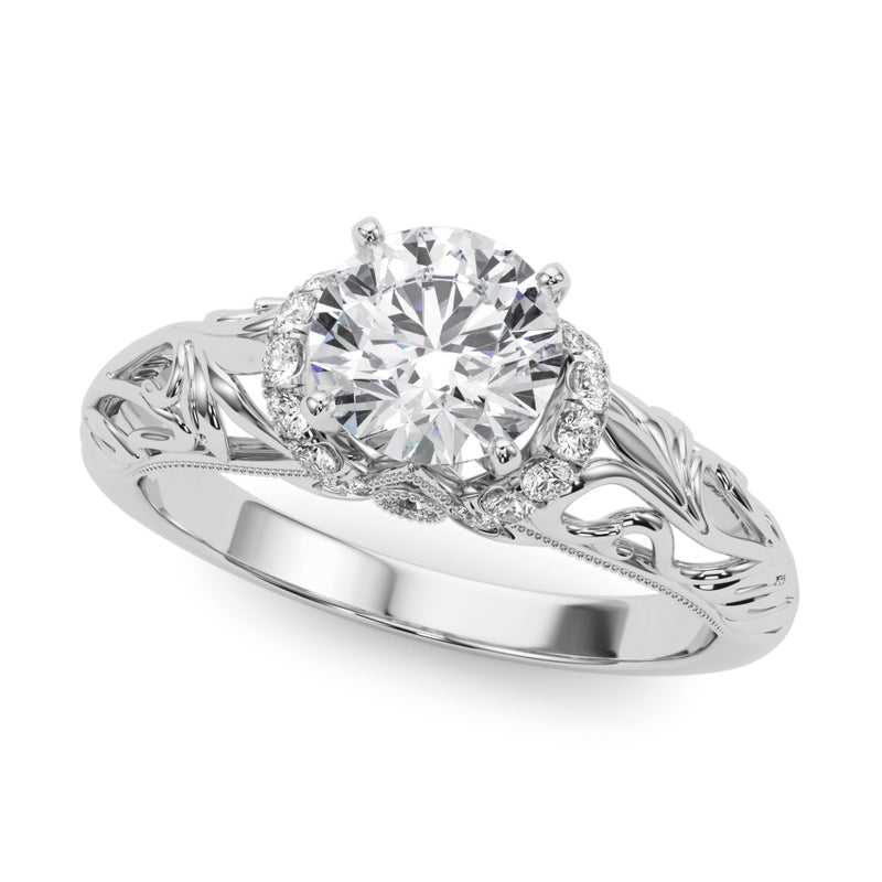 Remounts Any Shape Engagement Ring
